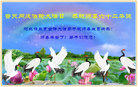河北省沧州市任丘市及华北石油全体大法弟子恭祝世界法轮大法日！祝师尊生日快乐！