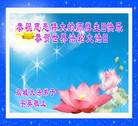 黑龙江省哈尔滨市双城市一大法弟子恭祝慈悲伟大的师尊生日快乐！恭贺世界法轮大法日！