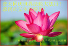 湖南郴州一学法小组大法弟子恭祝师父生日快乐！普天同庆世界法轮大法日！