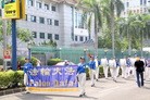雅加达举行两天盛大游行欢庆法轮大法日 2010-05-17  