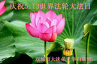 黑龙江省哈尔滨市双城市十佳大法弟子华归恭祝师尊生日快乐！庆祝世界法轮大法日！