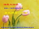 河北省石家庄全体大法弟子恭祝世界法轮大法日！恭祝师尊华诞！
