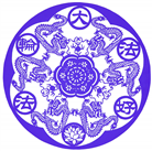 【庆祝513】剪纸：法轮大法好 明真相得福报