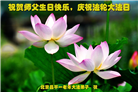 北京大法弟子恭贺世界法轮大法日暨师尊华诞(18条)