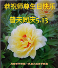 天津大法弟子恭贺世界法轮大法日暨师尊华诞(18条)