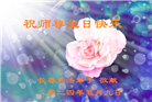 长春大法弟子恭贺世界法轮大法日暨师尊华诞(18条)