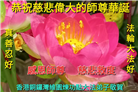 台湾、香港、澳门、新加坡大法弟子恭贺世界法轮大法日暨师尊华诞