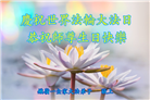 辽宁大法弟子恭贺世界法轮大法日暨师尊华诞(18条)