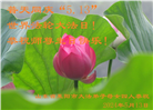 山东大法弟子恭贺世界法轮大法日暨师尊华诞(26条)