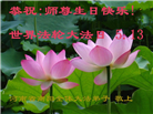 河南大法弟子恭贺世界法轮大法日暨师尊华诞(18条)