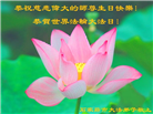 石家庄大法弟子恭贺世界法轮大法日暨师尊华诞(22条)