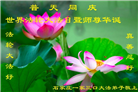 石家庄大法弟子恭贺世界法轮大法日暨师尊华诞(21条)