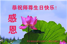 河北大法弟子恭贺世界法轮大法日暨师尊华诞(24条)