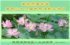 陕西大法弟子庆祝世界法轮大法日(18条)
