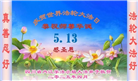 四川大法弟子庆祝世界法轮大法日(18条)