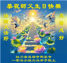 成都大法弟子庆祝世界法轮大法日(19条)