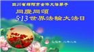 四川大法弟子庆祝世界法轮大法日(20条)
