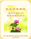 四川大法弟子庆祝世界法轮大法日(20条)