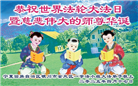 宁夏大法弟子庆祝世界法轮大法日(20条)