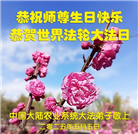 各行业大法弟子庆祝世界法轮大法日(26条)