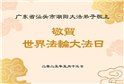 广东大法弟子庆祝世界法轮大法日(20条)