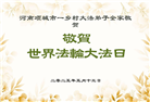 乡村大法弟子庆祝世界法轮大法日(19条)