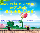 重庆大法弟子庆祝世界法轮大法日(25条)