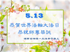 湖南大法弟子庆祝世界法轮大法日(20条)