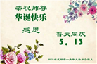 成都大法弟子庆祝世界法轮大法日(20条)
