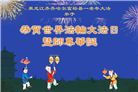 齐齐哈尔大法弟子庆祝世界法轮大法日(19条)