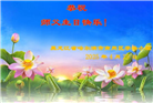 哈尔滨大法弟子庆祝世界法轮大法日(20条)