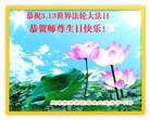 天津大法弟子庆祝世界法轮大法日(21条)