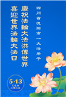 四川大法弟子庆祝世界法轮大法日(19条)