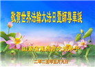 山东大法弟子庆祝世界法轮大法日(19条)