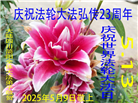 四川大法弟子庆祝世界法轮大法日(21条)