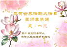 四川大法弟子庆祝世界法轮大法日(21条)