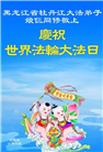 黑龙江大法弟子庆祝世界法轮大法日(19条)
