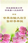 张家口大法弟子庆祝世界法轮大法日(24条)