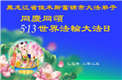 佳木斯大法弟子庆祝世界法轮大法日(18条)