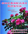 石家庄大法弟子庆祝世界法轮大法日(20条)