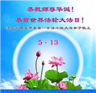 保定大法弟子庆祝世界法轮大法日(21条)