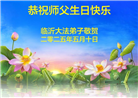 临沂大法弟子庆祝世界法轮大法日(27条)