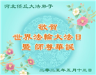 河北大法弟子庆祝世界法轮大法日(19条)
