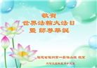 福建大法弟子庆祝世界法轮大法日(20条)