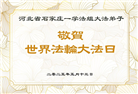 石家庄大法弟子庆祝世界法轮大法日(19条)