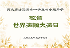 廊坊大法弟子庆祝世界法轮大法日(26条)
