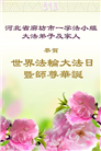 廊坊大法弟子庆祝世界法轮大法日(23条)