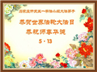 石家庄大法弟子庆祝世界法轮大法日(21条)