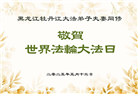 黑龙江大法弟子庆祝世界法轮大法日(21条)