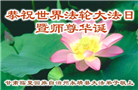甘肃大法弟子庆祝世界法轮大法日(19条)